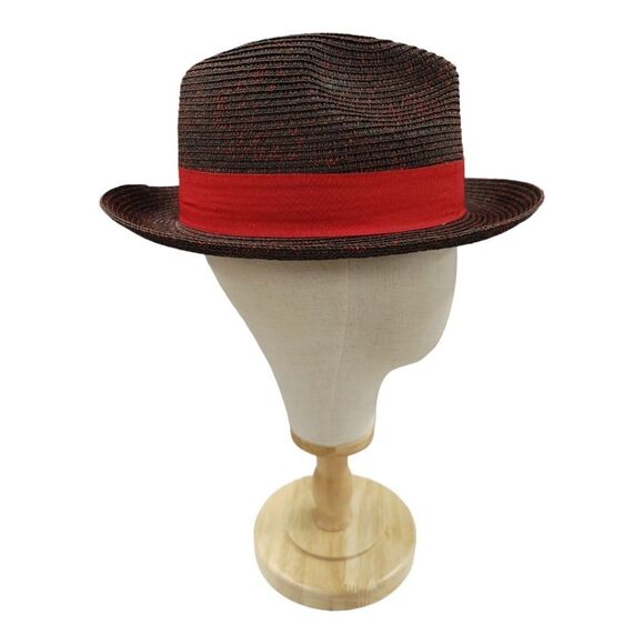 MEN'S BRUNO CAPELO PIEDMONT COLLECTION 2" SNAP BRIM PINCH FRONT FEDORA HAT PI862 - Picture 4 of 9